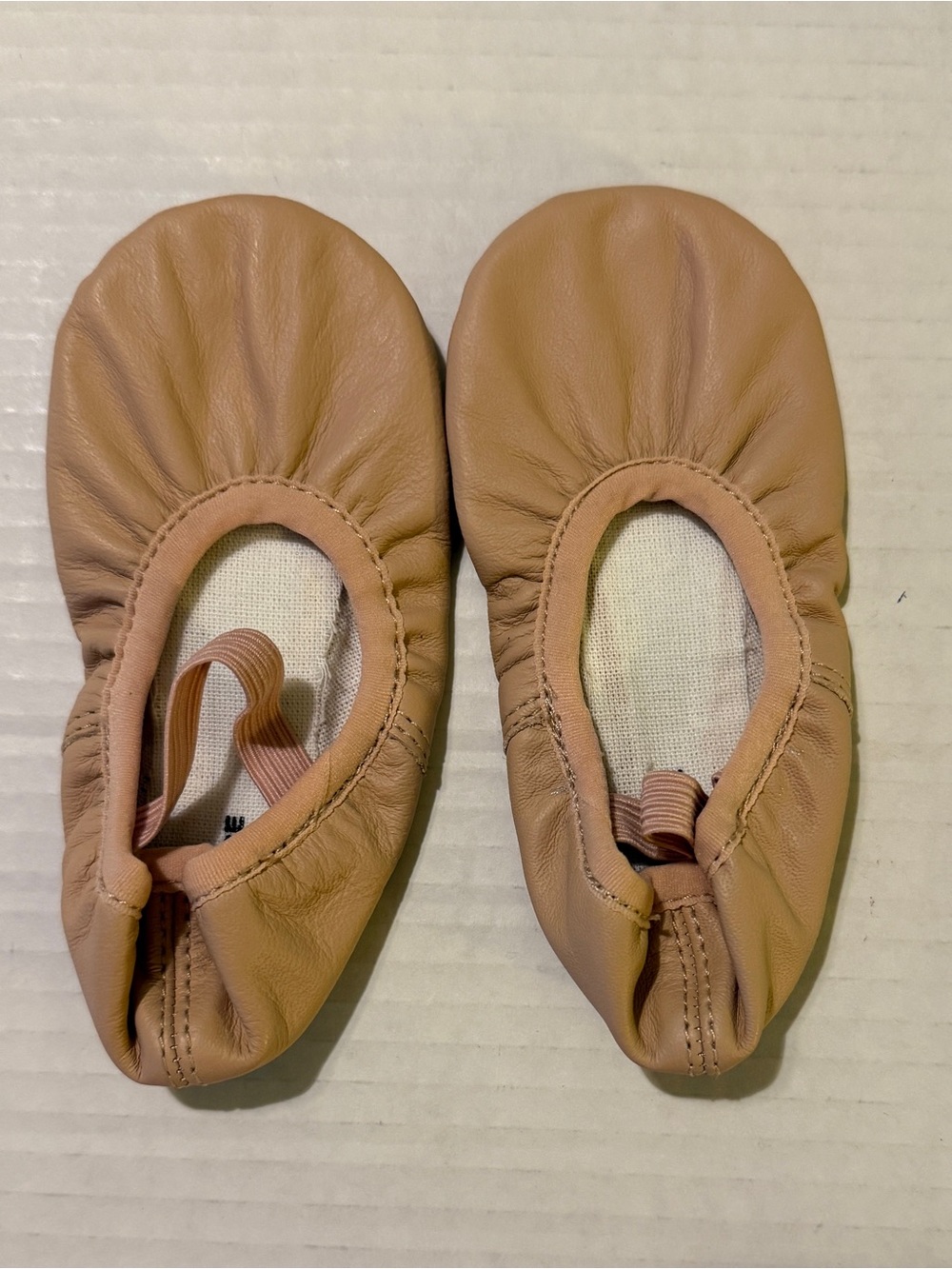 Capezio Future Star Kid Girl Pink Ballet Shoes NWT - 9 mths Leather Upper